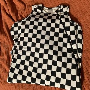 Dream Big Little Co Oreo checkered sleep sack NWOT
